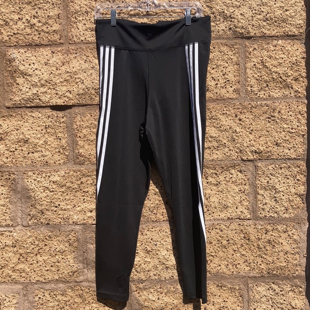 Women's ADIDAS Aeroready 3-Stripe High Waist Tight